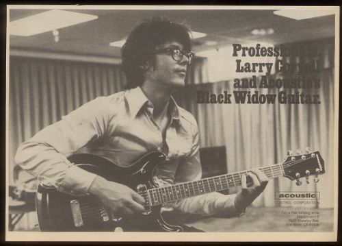 Larry Coryell Black Widow ad